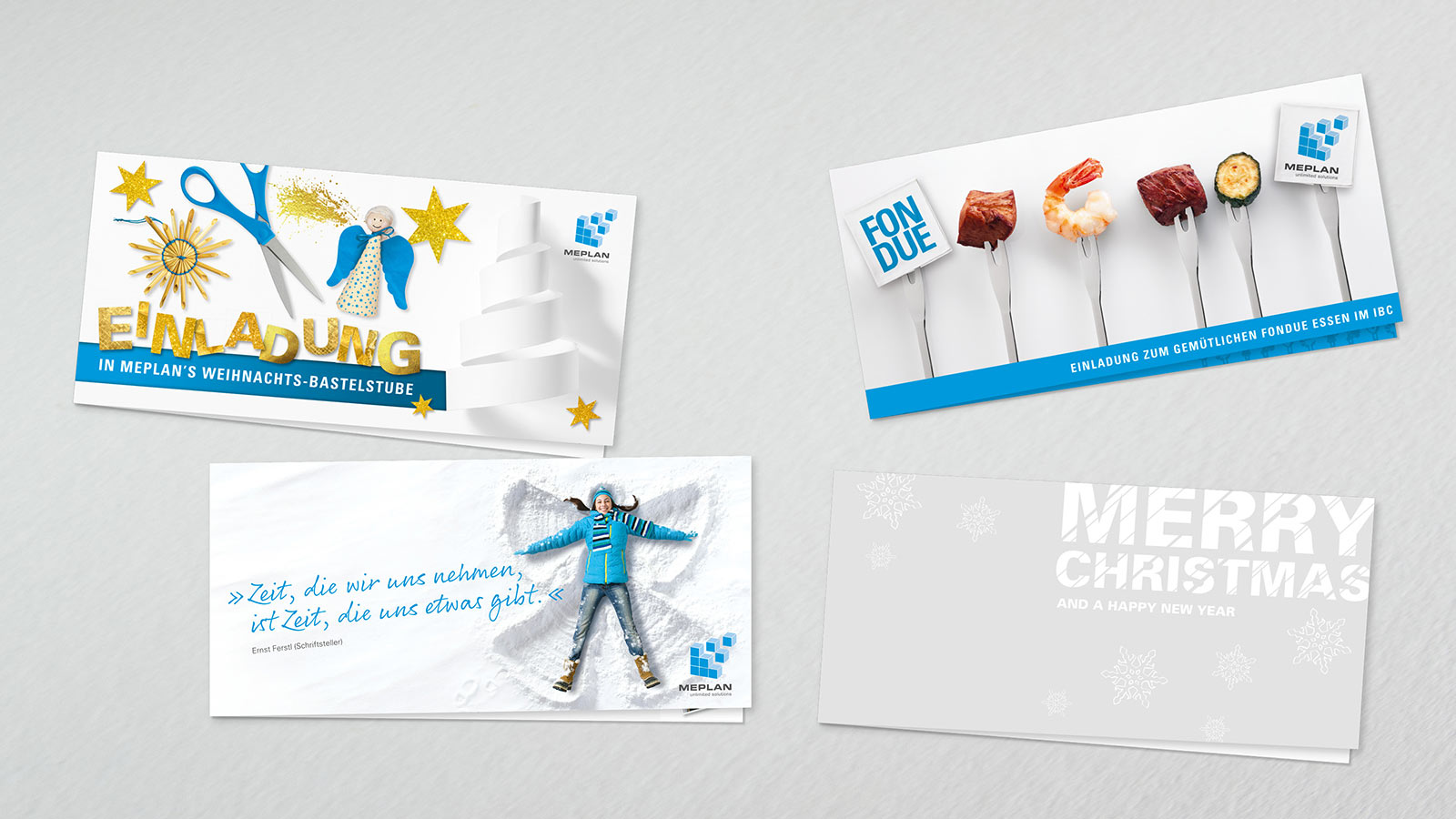 Weihnachtskarten und Einladungen Meplan GmbH